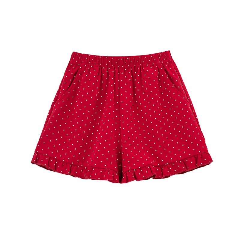 ASK JUNIOR Girls Polka Dot Casual Shorts 120