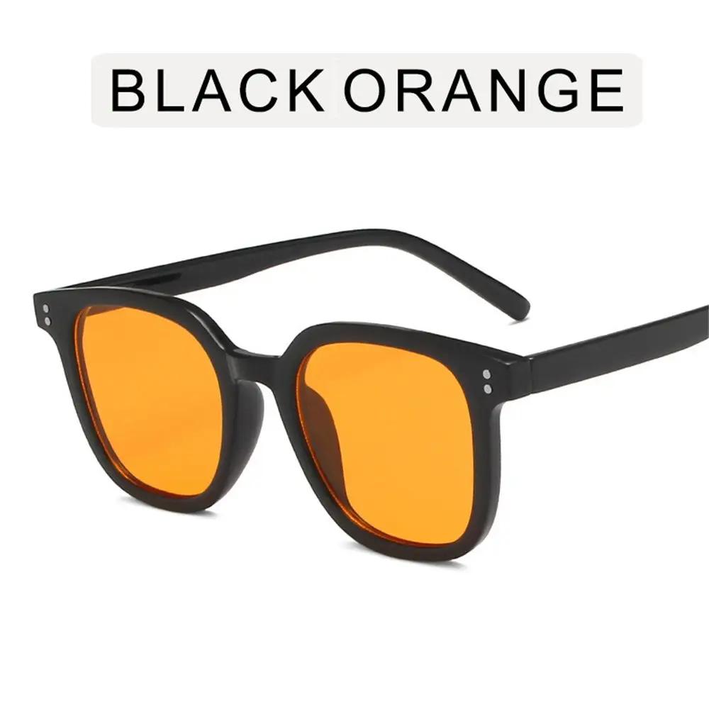 New Ins Popular Square Sunglasses Women's Fashion Oversized Sunglasses UV400 Sun Glasses Vintage Men Shades Eyewear 6Colors