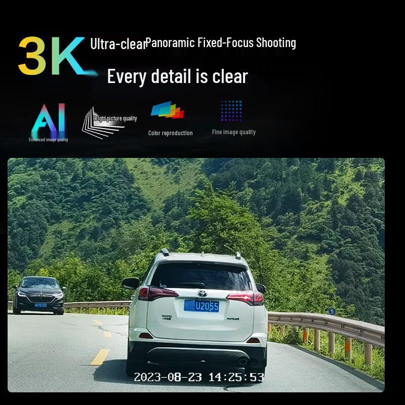 HIKVISION D6 3K Autokamera (CN verze)