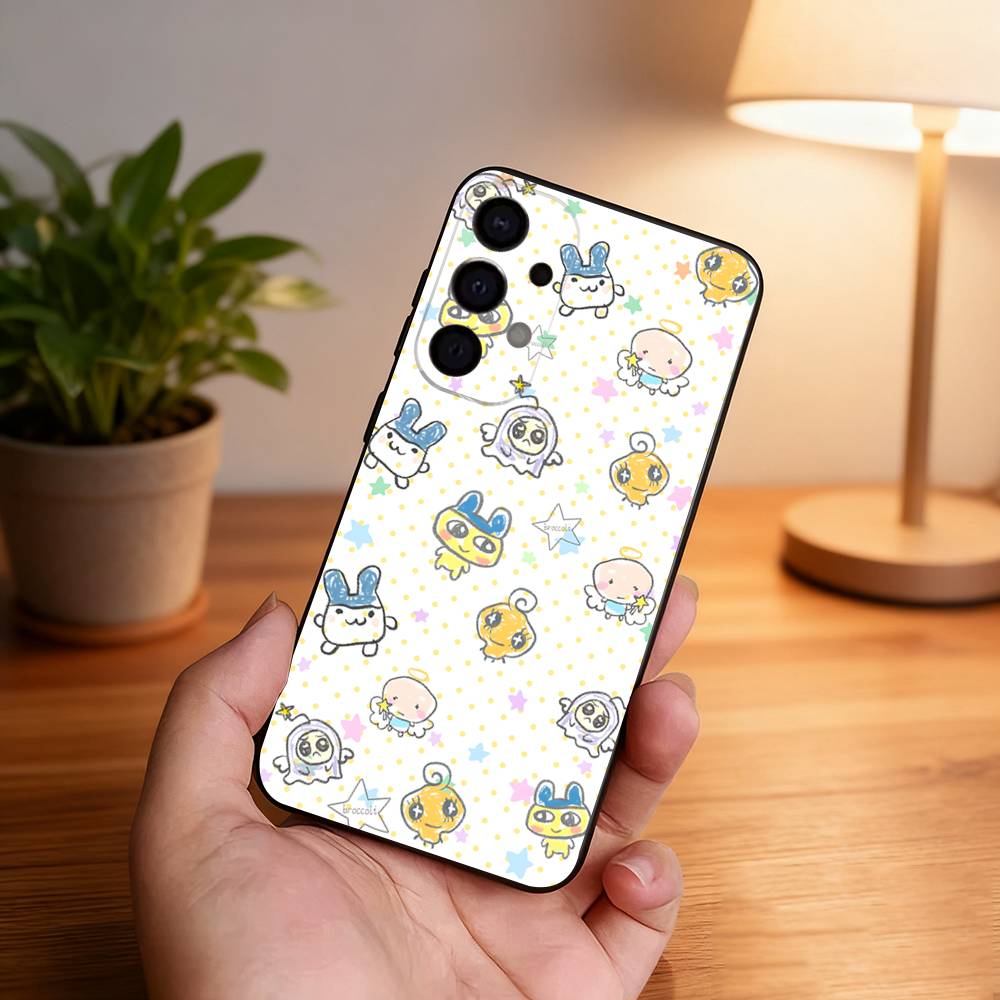

Cute Game T-Tamagotchis Phone Case For Samsung S26,S25,S24,S21,S22,S23,S30,Ultra,S20,Plus,Fe,Lite,5G Black Cover Samsung S21lite