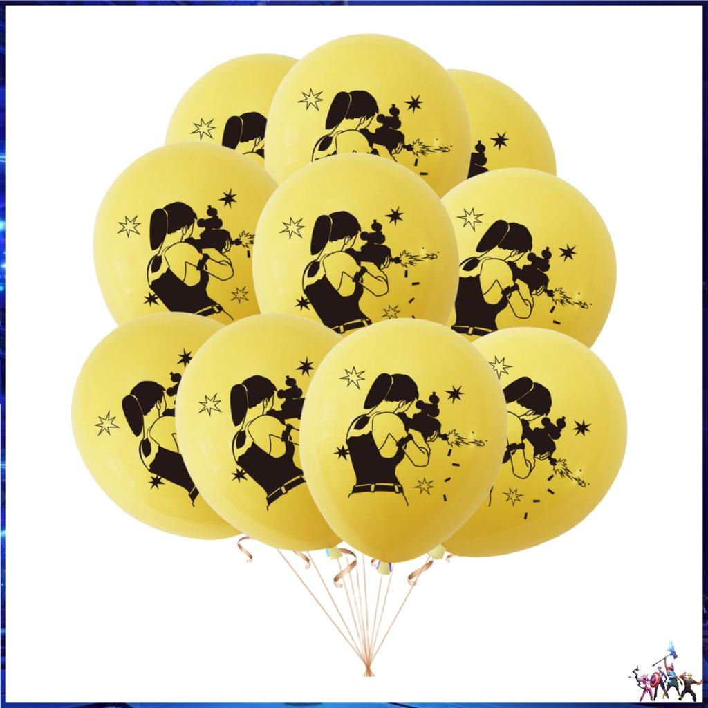 Fortnition Latex Balloons Happy Birthday Party Decoration Shooting Game Alpaca Balloon Globlo Baby Shower Boy DIY Party Supplies