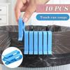 10 pezzi creativi porta clip per barile della spazzatura, sacchetto per la spazzatura, clip antiscivolo, divisore, clip laterale, forniture per la casa