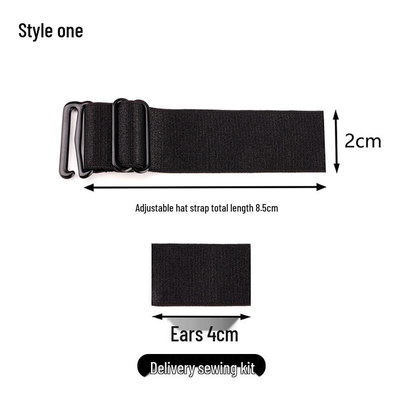 Регулируемая эластичная лента Летняя шляпа-утка с заменой налобной повязки Adjustable