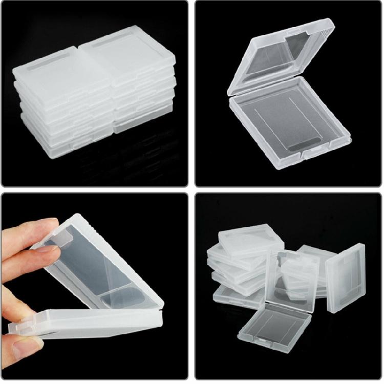 Heavy Duty Game Card Protector Shell Small Stackable Storage Solution Stackable Game Cartridge Arrangers for GBP
