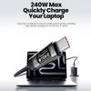 240W USB C Cbale Fast Charging OLED Digital Display PD 3.1 Type C To USB C Data Cord For Iphone 16 17 for Samsung S25 Etc