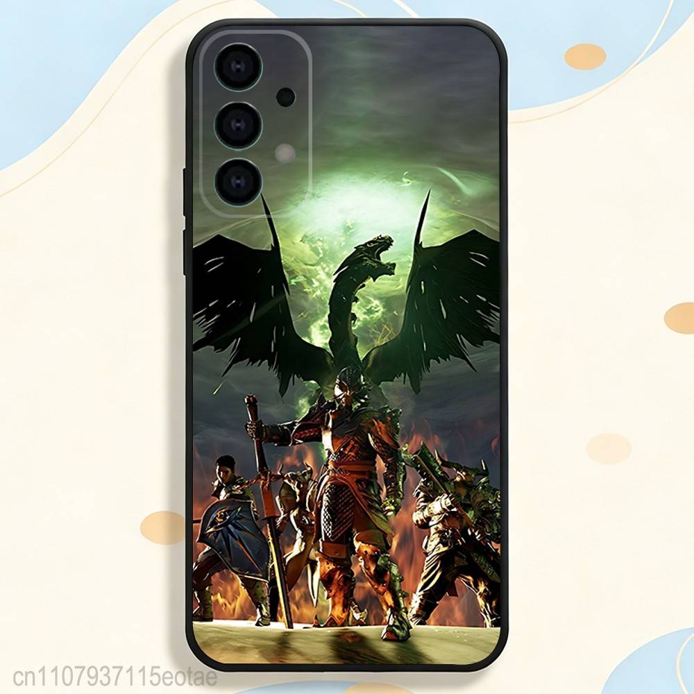 Dragon A-Age I-Inquisition Phone Case for Samsung S series s21 s22 s23 s24 s25 S26 FE Plus Ultra TPU Soft to Skin-friendly case