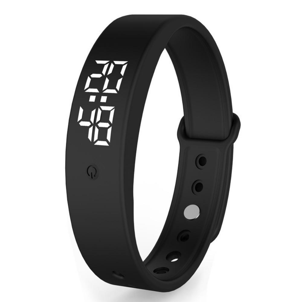 Waterproof Silent Wristband Vibration Wake-Up Smart Band Health Monitor Sports Watch Student Life