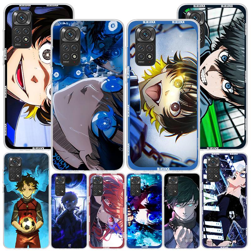 Japan Anime Blue Lock Phone Case For Xiaomi Redmi Note 15 14 13 12S 12 11 Pro Plus 14S 11S 11E 10 10S 11T 5G Personalized Cover