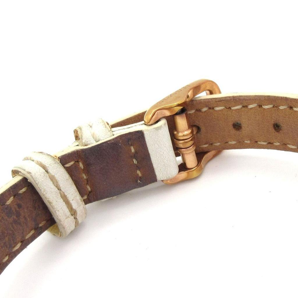 Used COACH Watch - CA97.7.34.1162S Ladies Rhinestone Bezel White Shell