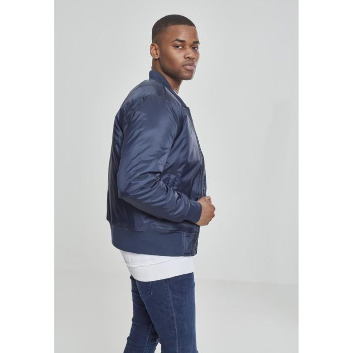 Veste - Urban Classics - Basic Bomber Jacket - Bleu marine - Mixte - Adulte