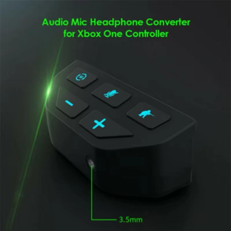 Stereo-Headset-Adapter nur für Microsoft Xbox One X/S Controller, Sound Enhancer mit 3,5-mm-Audiobuchse
