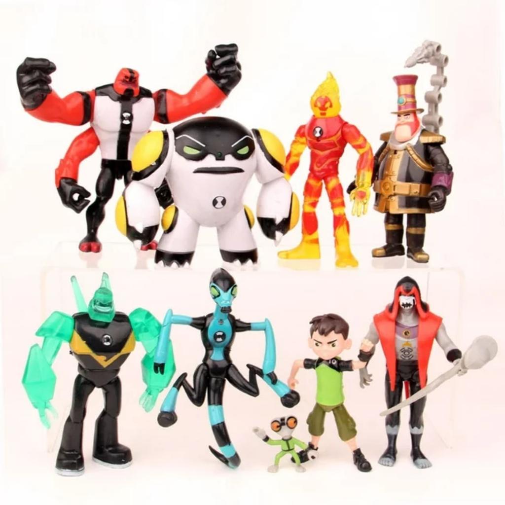Protector Of Earth Akční figurky Hračky Pvc 5-12cm 9ks