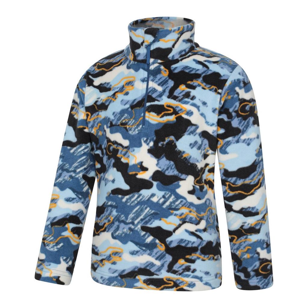 Mountain Warehouse Childrens/Kids Pursuit Microfleece Half Zip Fleece