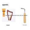 Arpa Lira Portatile Professionale – 8/15/19/23 Corde, Facile da Imparare