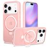 Metal Ring Bracket Magnetic for Magsafe Case For IPhone 17Air 16E 15 14 13 12 ProMax Plus Matte Shockproof Wireless Charge Cover