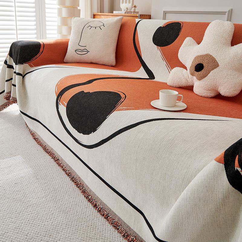 Sofa Cover Universal Cover High-Grade Four Seasons Universal Sofa Towel Full Cover Cloth Simple Modern Sofa Cushion