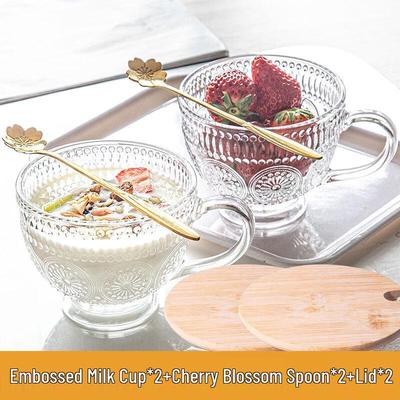 Zhaoran Embossed Glass Mug