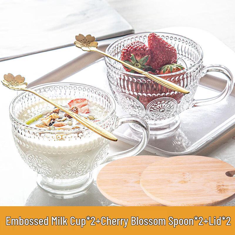 

Zhaoran Embossed Glass Mug