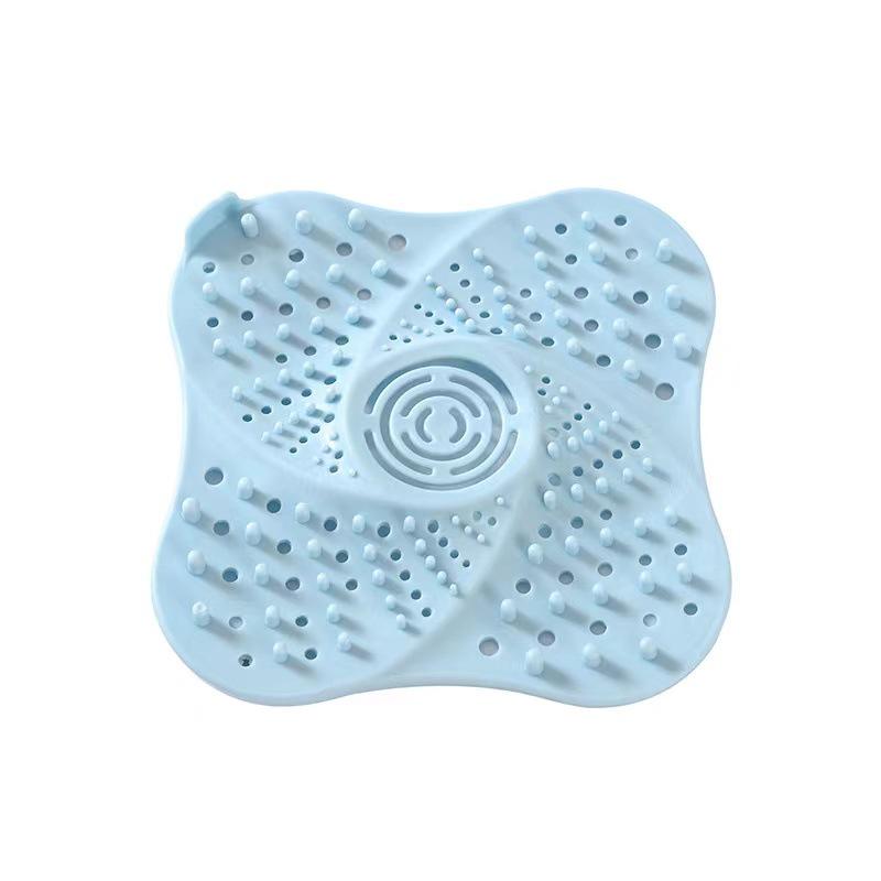 Silicone Floor Drain Hair Catcher & Anti-Clog Filter