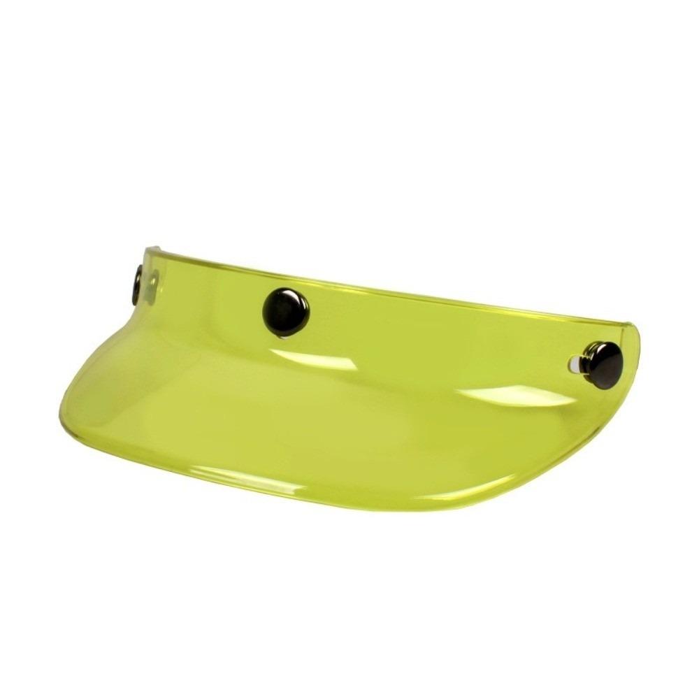 3 Druckknopf-Helmzubehör Universell passend Jethelm-Visier Rollerhelm