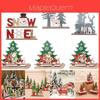 Charming Christmas Decor Wooden Table Desktop Sign Perfect For Holiday Cheer And Festive Spirit