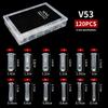 120pcs Full Cover Crystal Soft Gel Nail Tips Press On Extension Mold Professional Manicure Nail Art Extension Tool