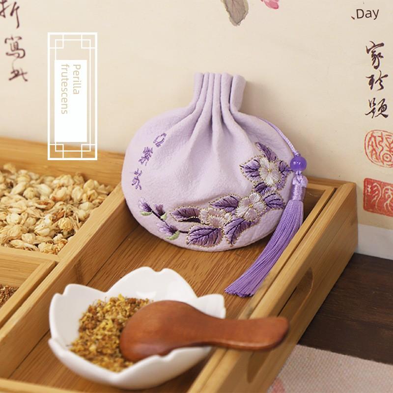 Dragon Boat Festival Sachet Perfume Bag Bag Small Pendant Embroidered Purse Accessories Carry Creative Archaistic Tassel Silk Bag Cloth Bag