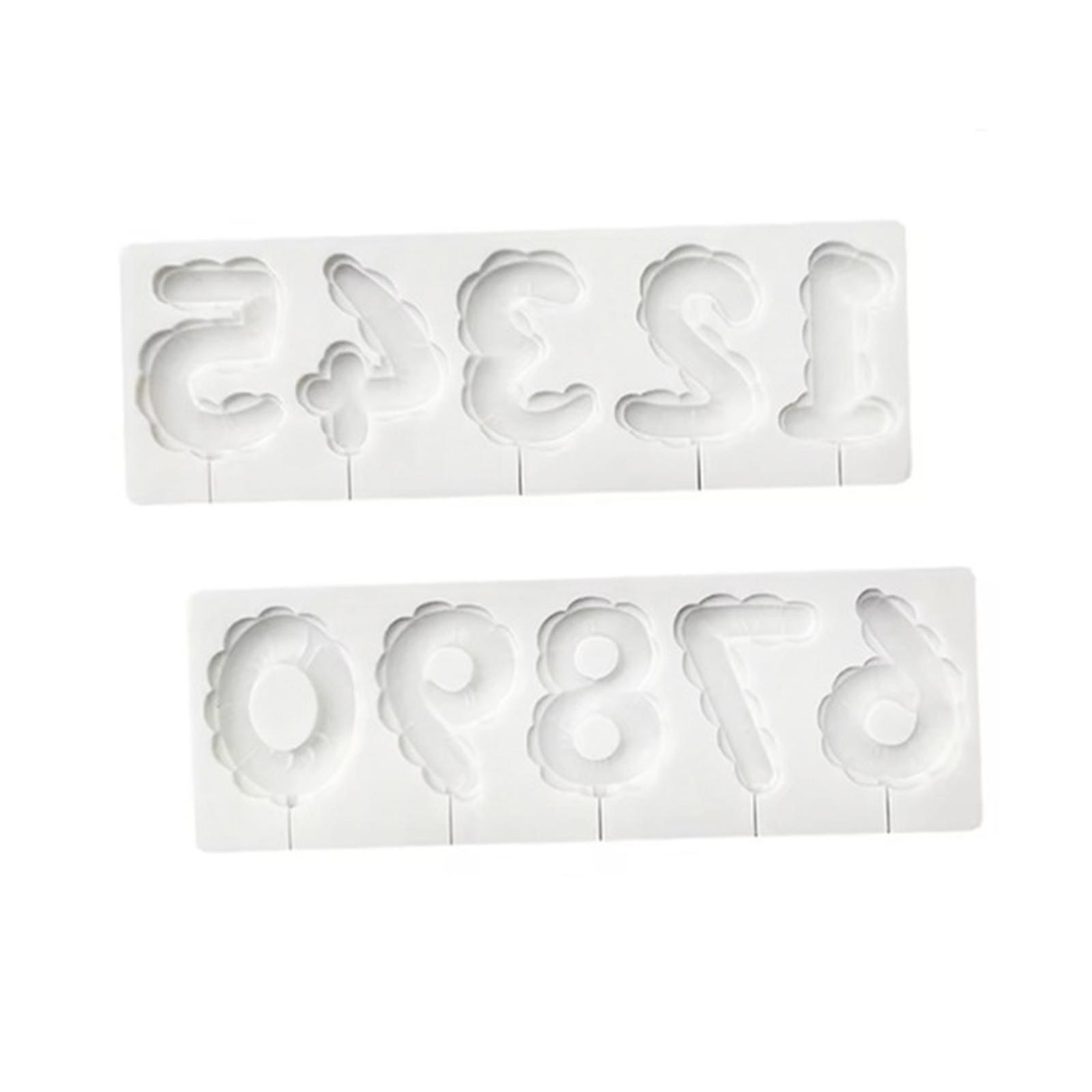 

Силиконовые формы для цифр из воздушных шаров, инструмент для выпечки, формы для муссов, для украшения тортов, для изготовления шоколадных конфет, свечей, мыла