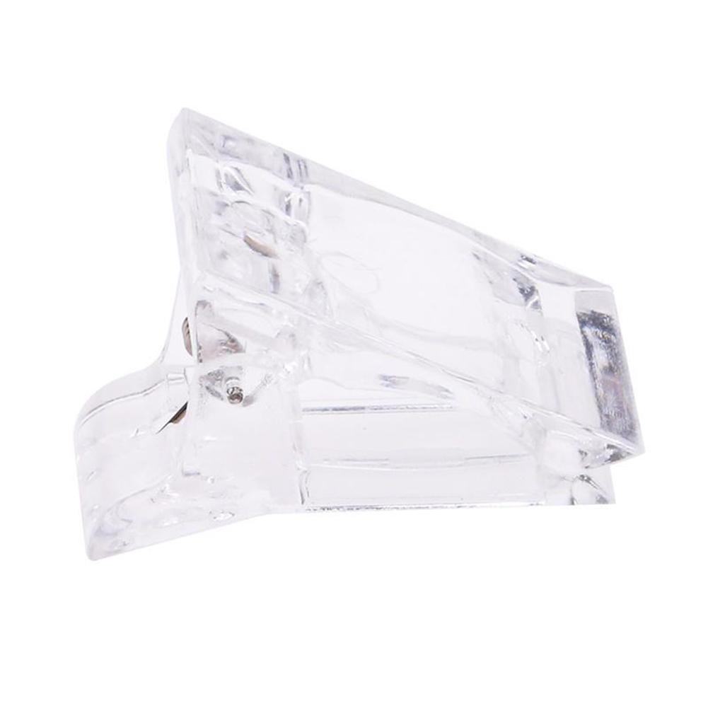 Przezroczyste Polygel szybko budujące końcówki do przedłużania paznokci klip narzędzie do manicure