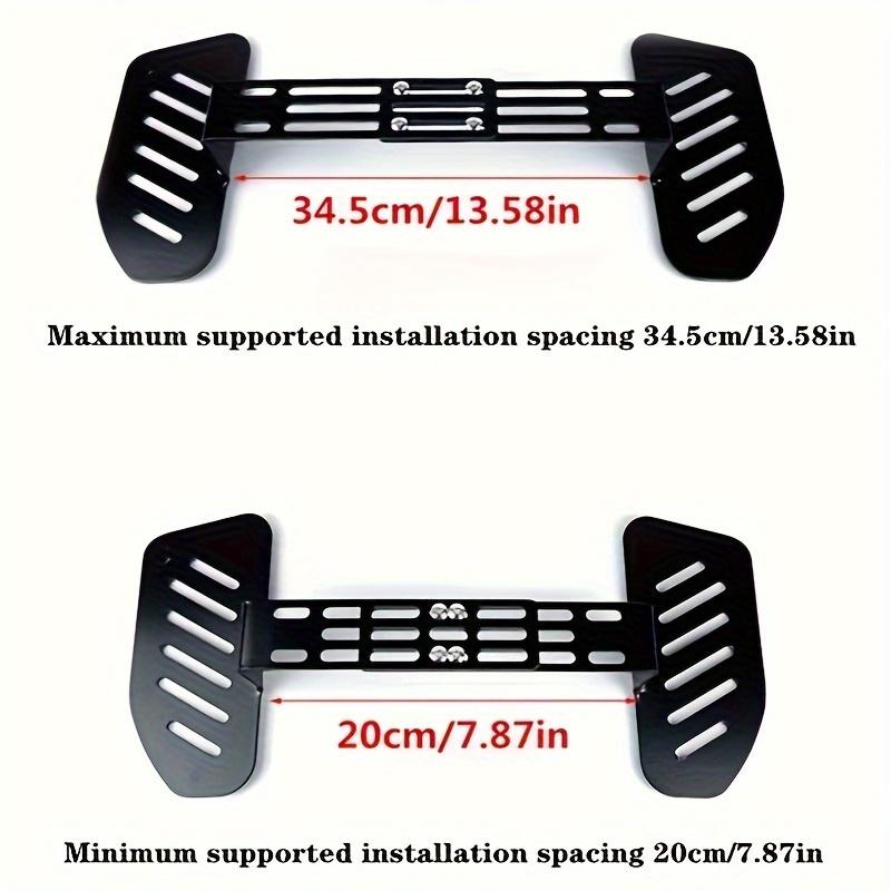 Widen Front Foot Pedal Foot Rest for Motorcycle Electric Scooter Bike Vehicle Modification DIY Set Upgrade Accessories Parts
