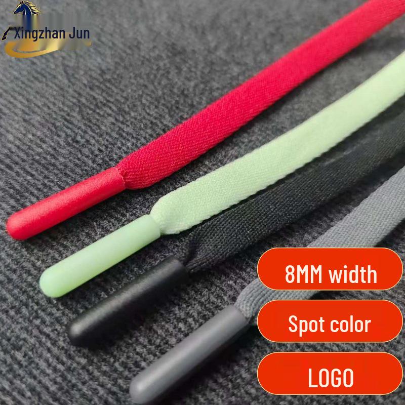 

Yoga Wear Polyester Hoodie with Drawstring and 8mm Hollow Shoelace Rope Ends