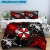 3PCS Umbrella Symbol 3pcs Bedding,Including 3PCS Duvet Cover And 2pcs Pillowcases Perfect for Christmas,Ideal for Bedroom, Dormitory