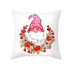 Red Cartoon Love Valentine's Day Home Pillow Car Waist Support Cushion Sofa Cushion Pillow Cover