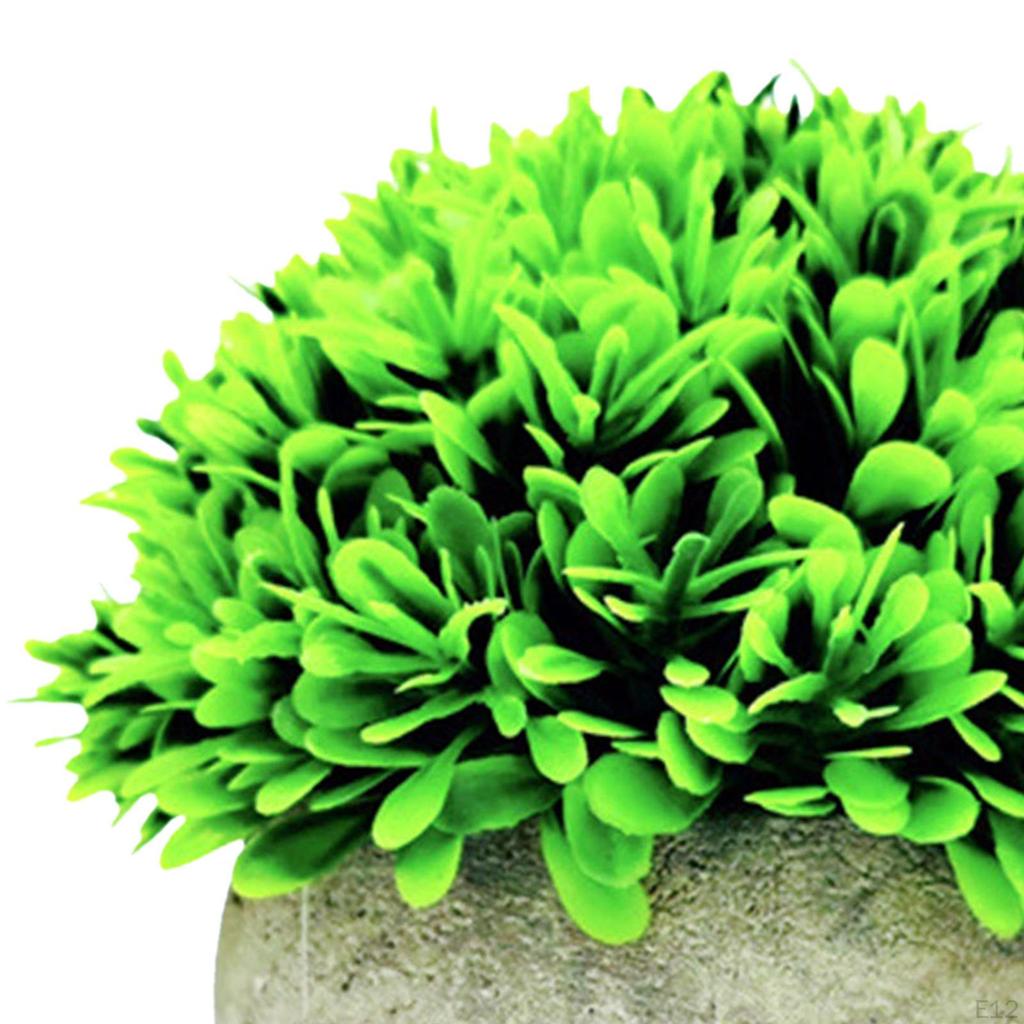 Artificial s PU Material Potted Ornament Housewarming Gifts Craft Bonsai Small for Garden Desktop