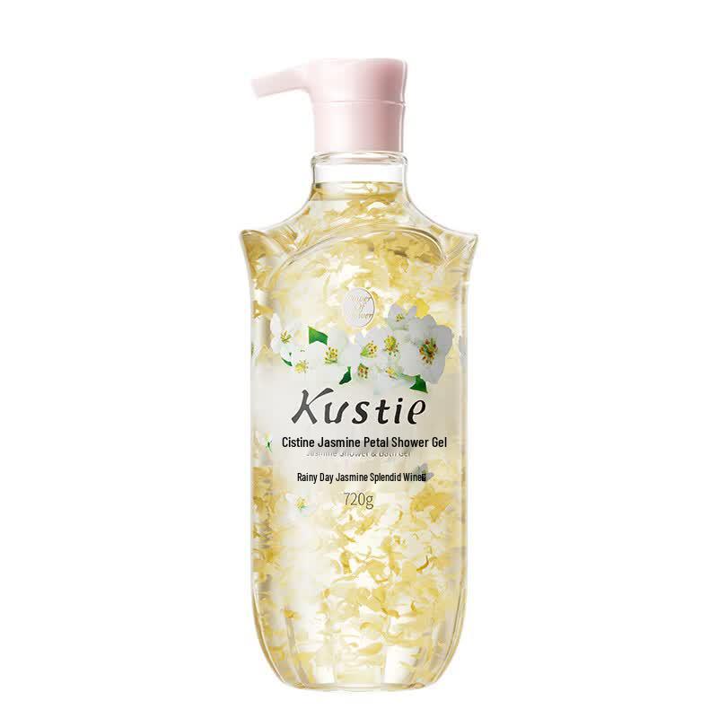 Kustie New Upgraded Jasmine Petal Shower Gel