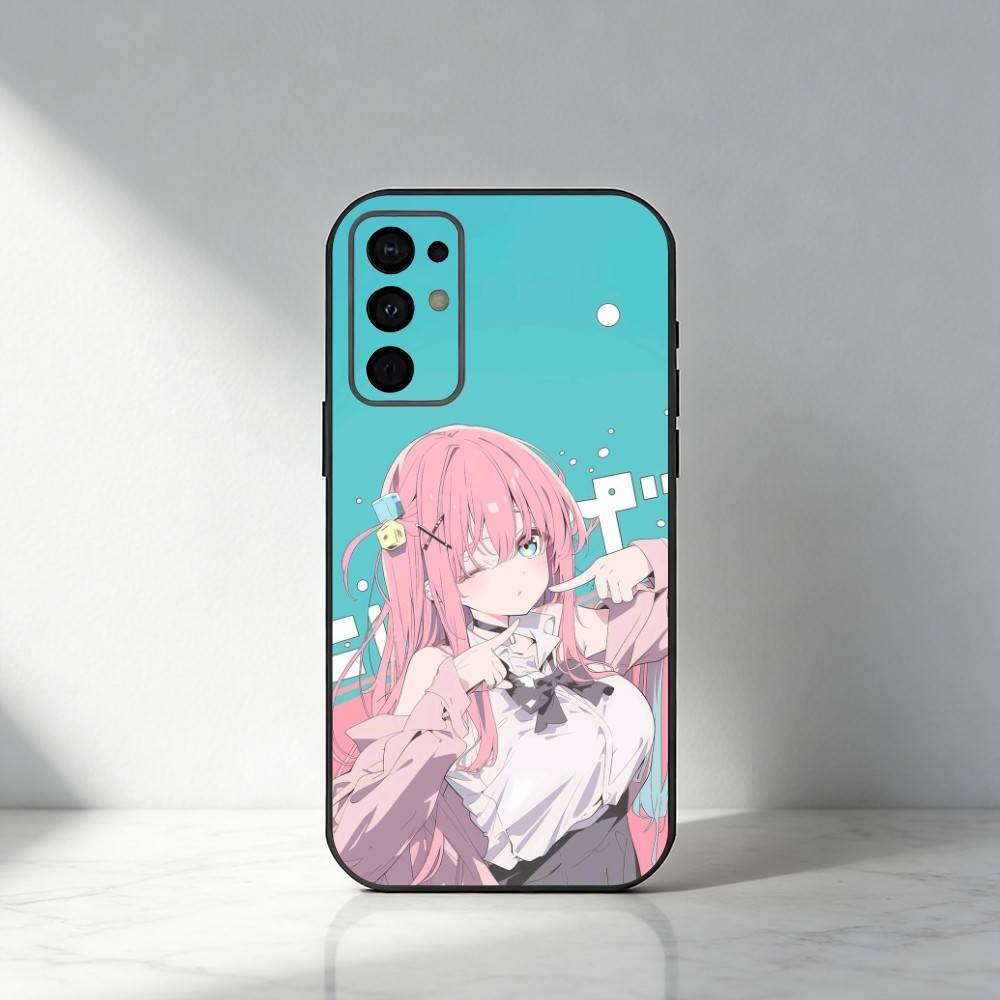 

B-Bocchi The R-Rock Hitori Gotoh Phone Case For Samsung S25,S24,S21,S22,S23,S30,Ultra,S20,Plus,Fe,Note,5G Black Cover Samsung S24Plus
