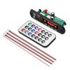 Placă de decodare MP3 Bluetooth 12V cu amplificator 2x40W, ecran color, înregistrare și Bluetooth B19
