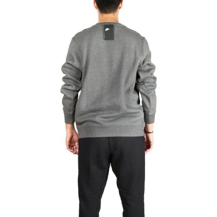 Nike Swoosh Crew Sweatshirt 'Grey' Men's 916609-071
