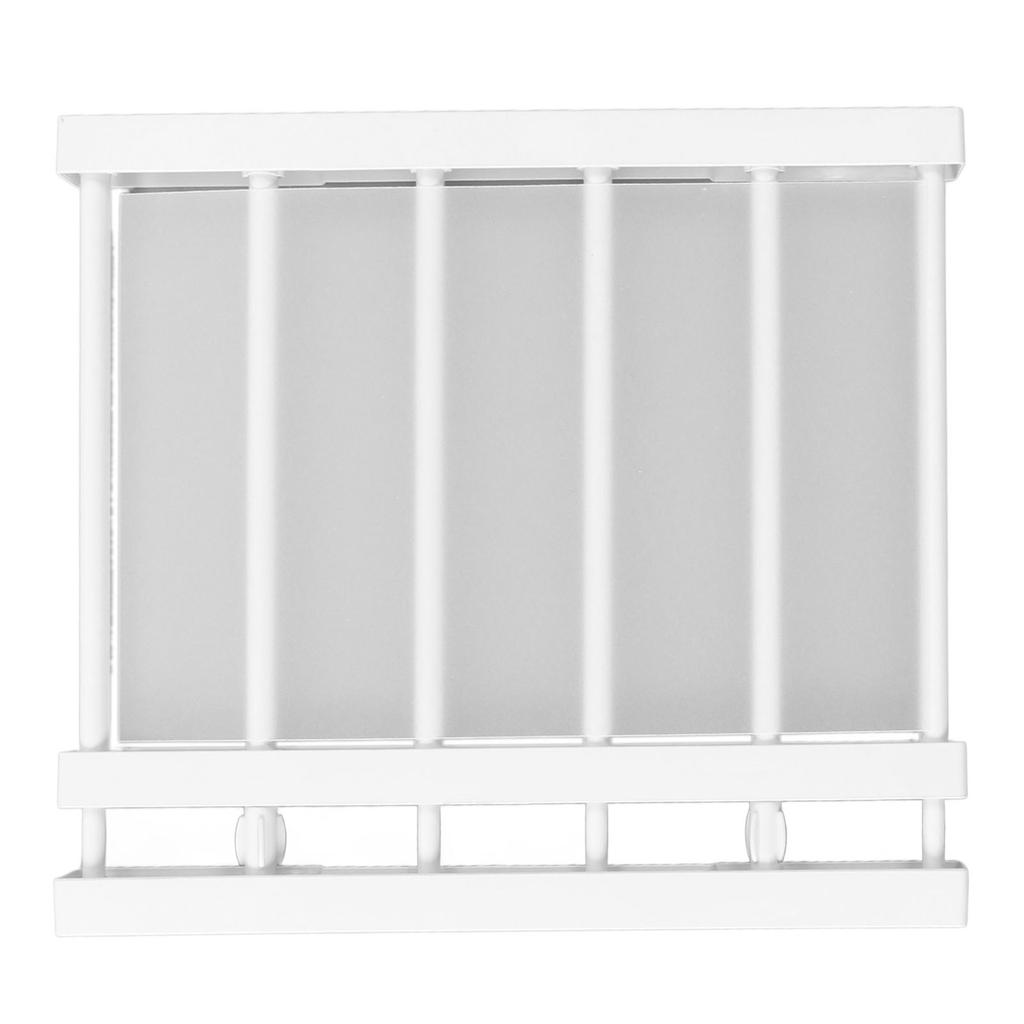Tension Rod Shelf Adjustable Length Space Saving Nail Free Expandable Closet Shelf for Cabinet Wardrobe 16.5in Width