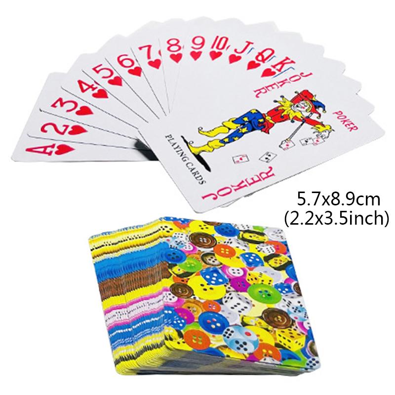 

Игральные карты с перцем, настольные игры, детские игрушки, покер, синий, красный, цветок пиона, детская игрушка, колода, набор карточных игр, кнопка-ракушка