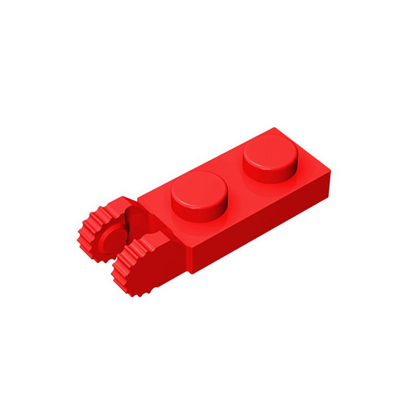 20pcsMOC Parts 44302 Hinge Plate 1 X 2 Locking with 2 Fingers On End Compatible Bricks DIY Building Block Particle Kid Toy Gift