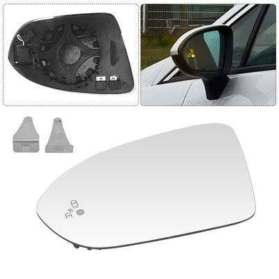 Heated Door Side Wing Mirror Glass Blind Spot for Opel/VAUXHALL Astra K CORSA IGNIA B Holden Astra BK 2015- 13395532