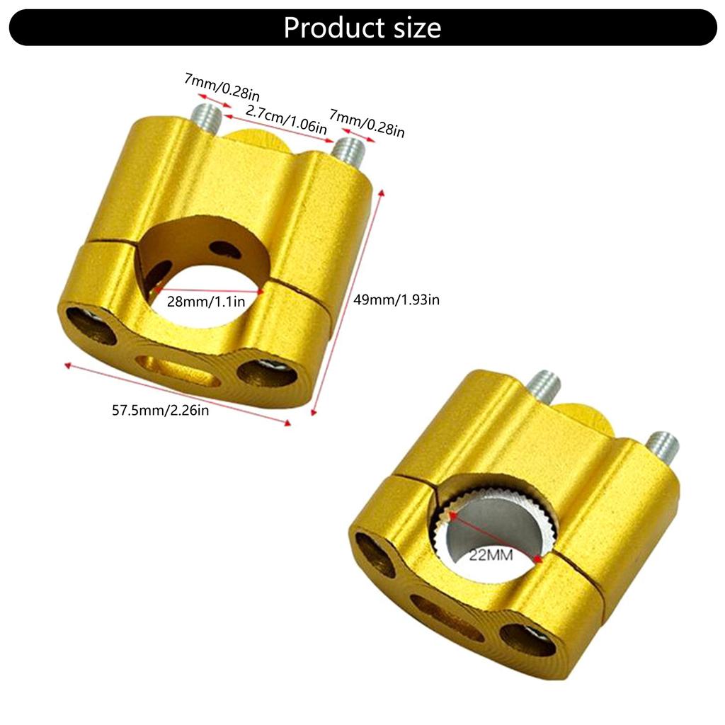High Strength Motorcycle Handlebar Risers Versatile Motorcycle Handlebar Lifting for City Commuters & Tourings Riders
