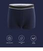 Men's Mid-Rise Pure Cotton Breathable Boxer Briefs - Youth Sports Trendy Style