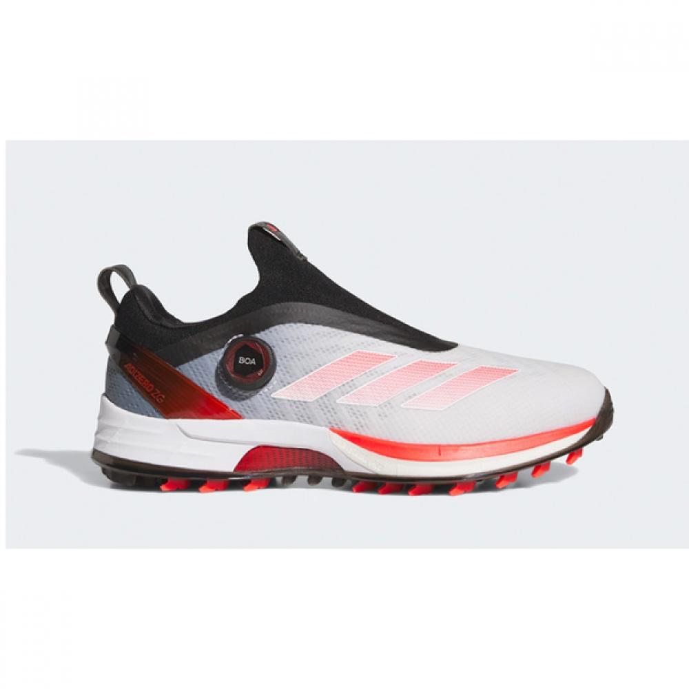 

AdidaS Golf DepartMent Store Genuine 25 YearS New AdidaS Men S Adizero Jetzee Zg SpikeleSS Boa Golf Shoe white red/250MM