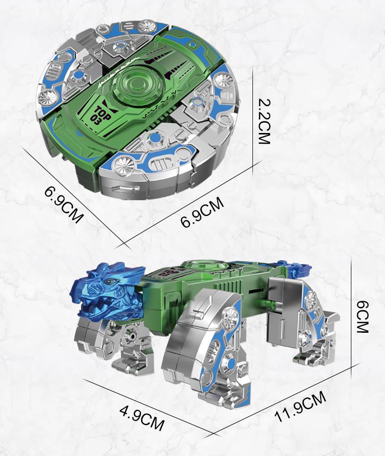 TikTok Trending Transformable Tank Spinner Toy