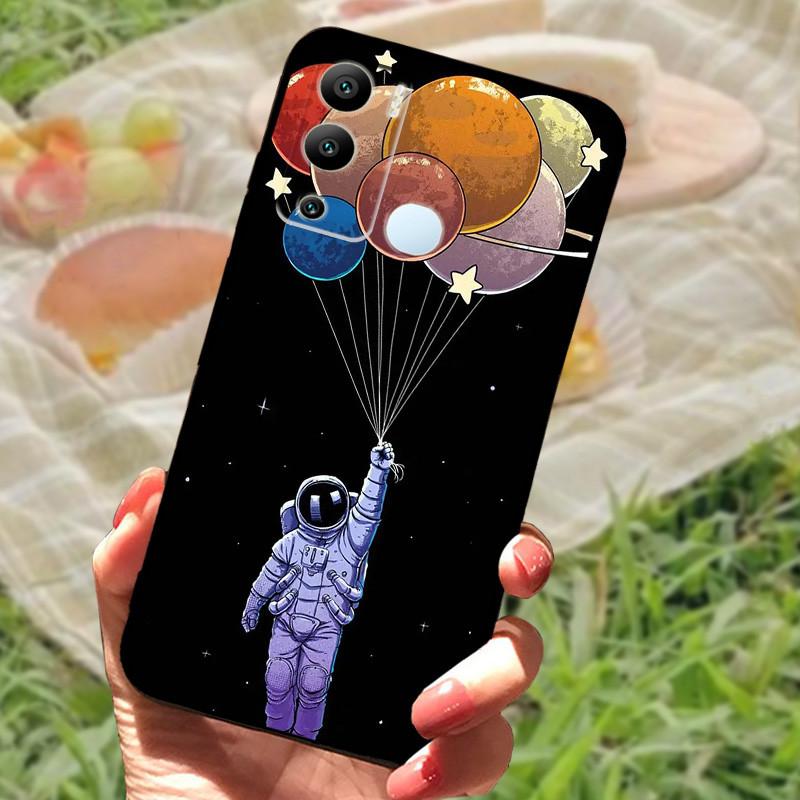 For Infinix Hot 12i Case 12 i X665B Silicone Soft TPU Phone Cover For Infinix Hot 12 Pro X668C Cases Hot12 X6817 Bumper Fundas