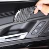 For BMW X1 IX1 U11 -2024 Soft Carbon Fiber Car Inner Door Bowl Frame Cover Trim Stickers Interior Car Accessories