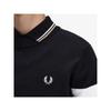 Fred Perry [genuine] Fred Perry [sharp] Tipped Sleeve Knit  102  Afpm2335533 102 qzgAfpm2335533 102