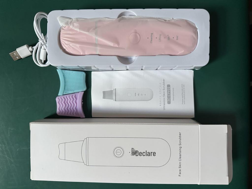 Ultraschall Hautschaber & Porenreiniger Gesichtsreiniger